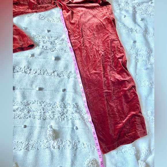 NWT Banana Republic velvet one shoulder maxi jumpsuit xsmall - Picture 8 of 8